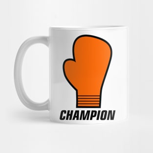 Athletic champion workout t shirt for athletes and sportspersons. Mug